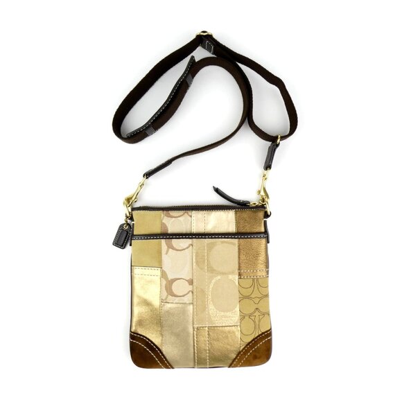 Coach Patchwork Swing Pack Hipster Crossbody - Picture 1 of 11